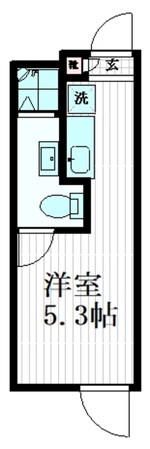 ミューノアージュ六町の物件間取画像